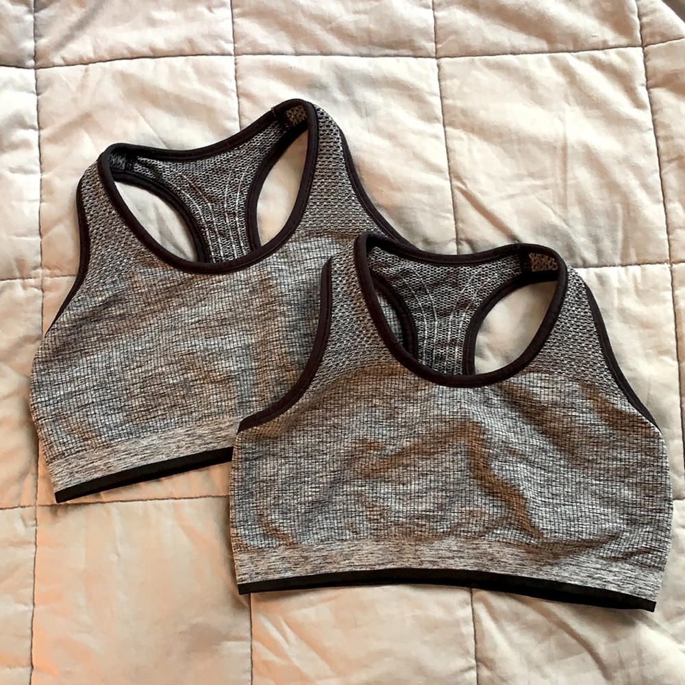 All in Motion girls sports bra workout top - set